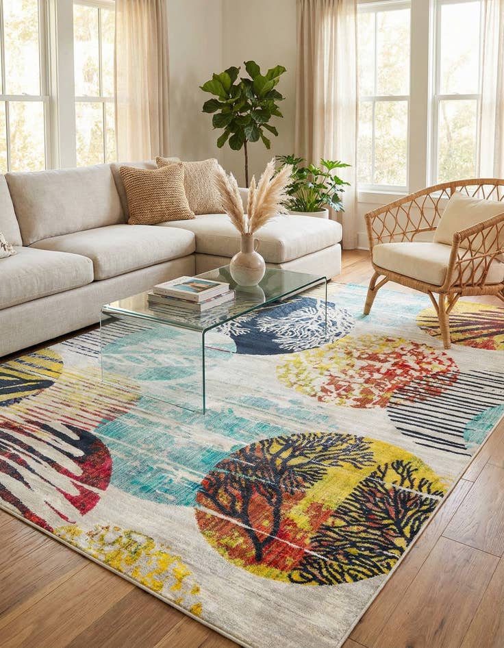 Detail image of 7' 10 x 10' Ariel Rug