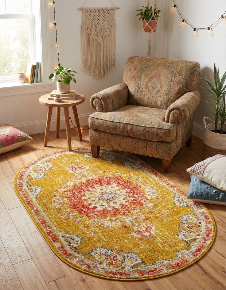 Detail image of 3' x 5' 3 Carrington Oval Rug