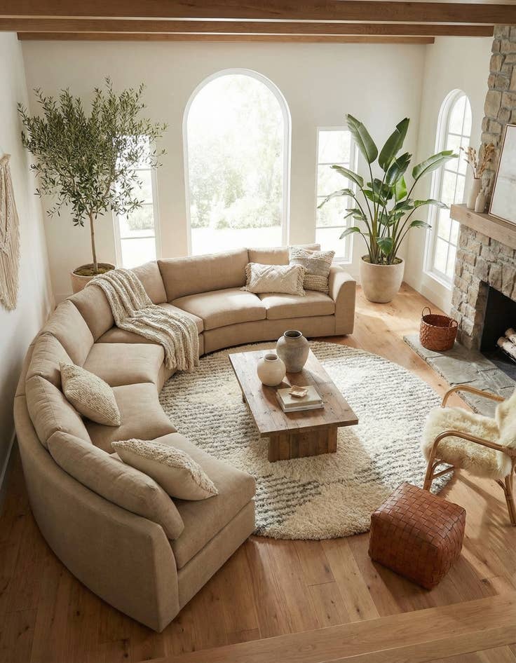 Detail image of 10' x 10' Infinity Shag Round Rug