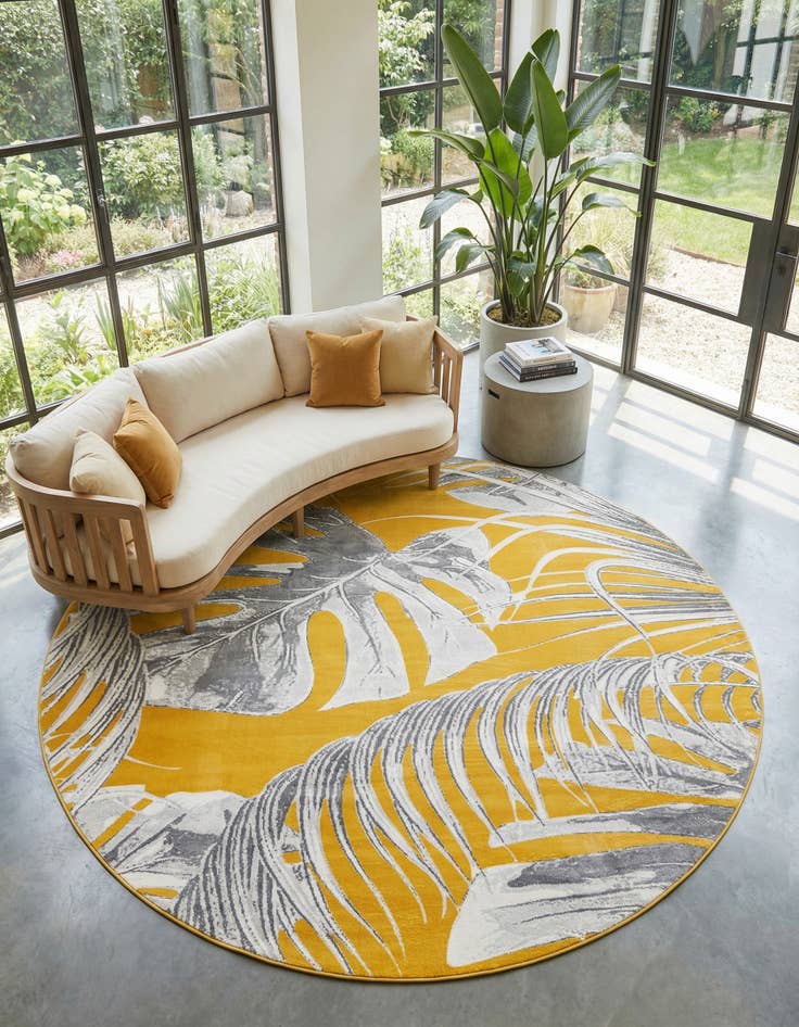 Detail image of 10' x 10' Blossom Round Rug