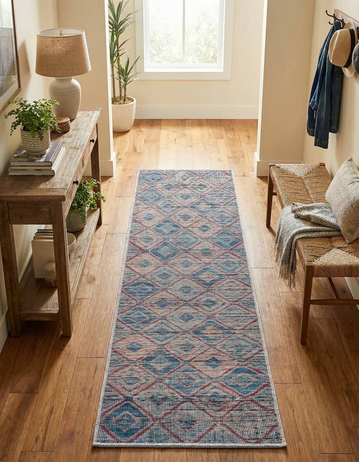 Detail image of 2' x 6'  Washable Sisu Runner Rug