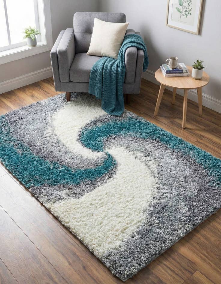 Detail image of 3' 3 x 5' 3 Soft Touch Shag Rug