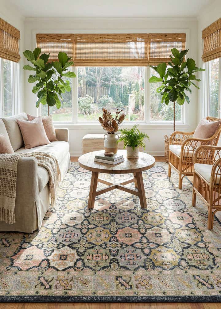 9' x 12' Kamala Washable Rug