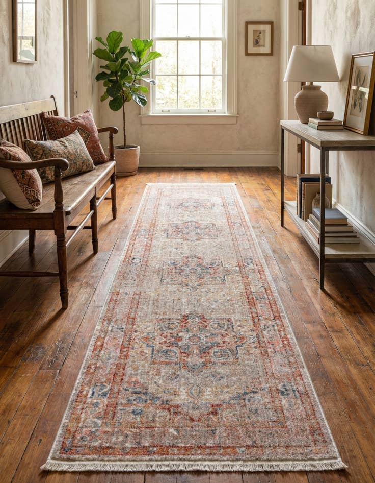 Detail image of 2' 7 x 13' Noble Runner Rug