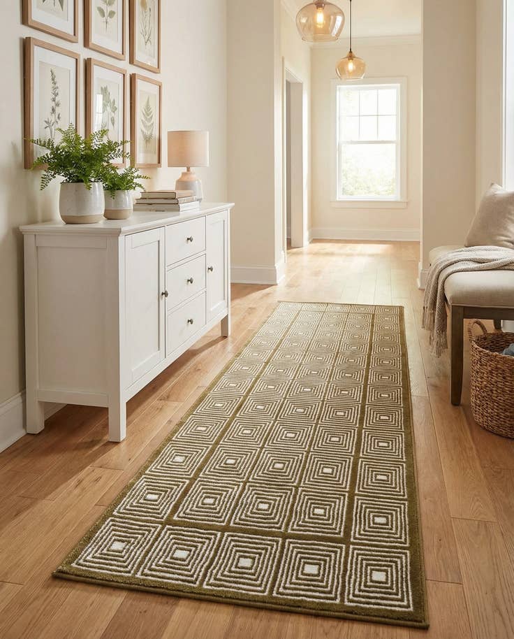 Detail image of 2' x 6' Aakaar Runner Rug