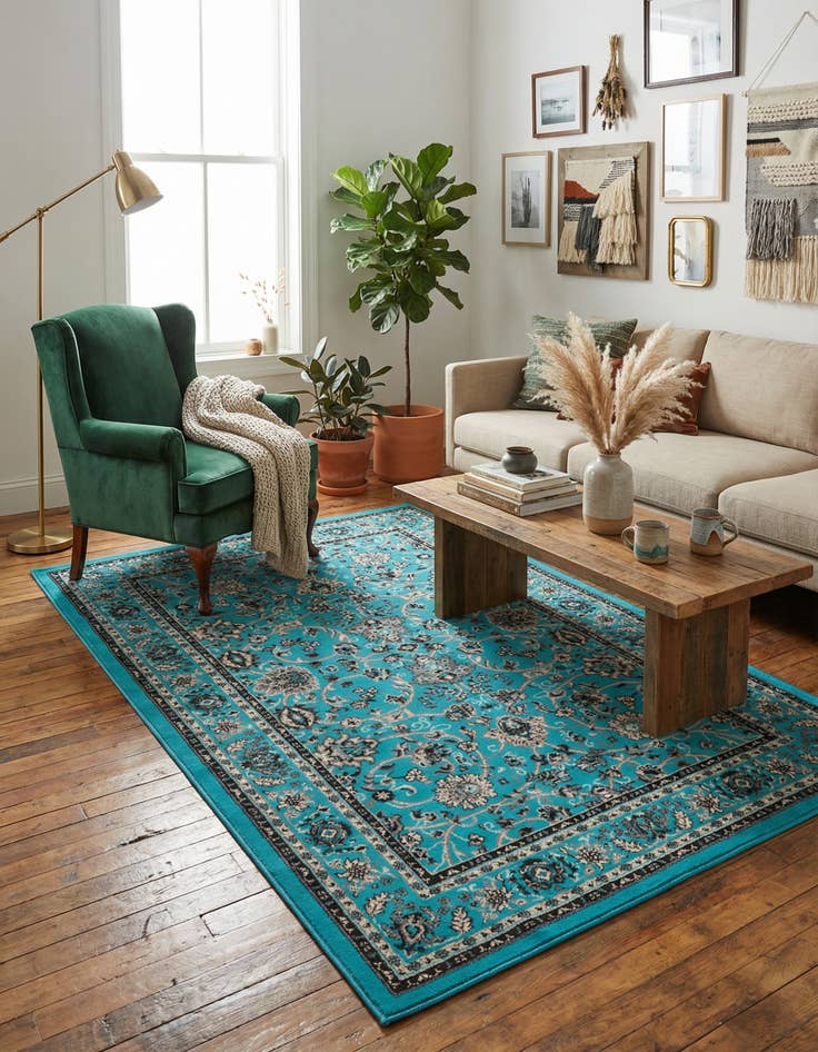 Detail image of 5' 3 x 8' Yasmin Rug