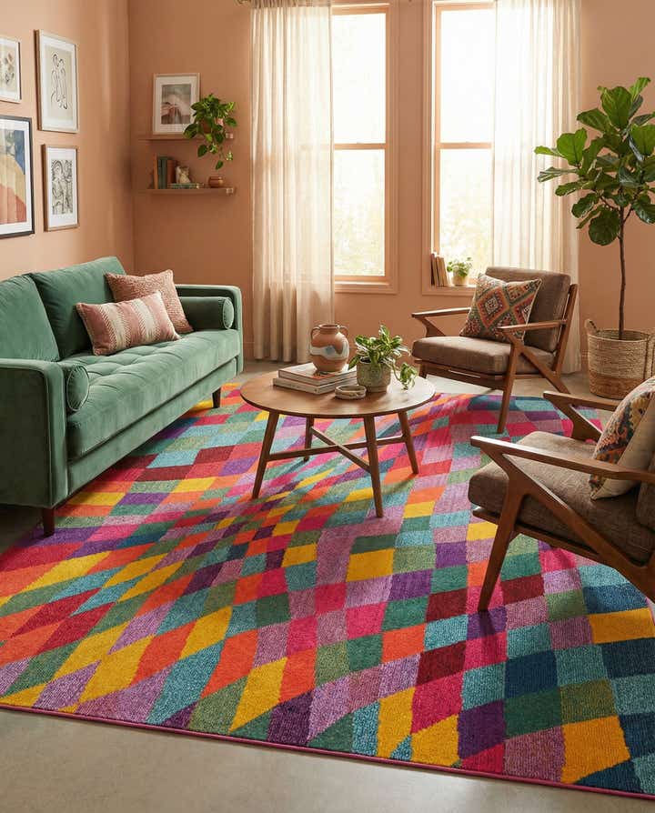 7' x 10' Washable Hyacinth Rug