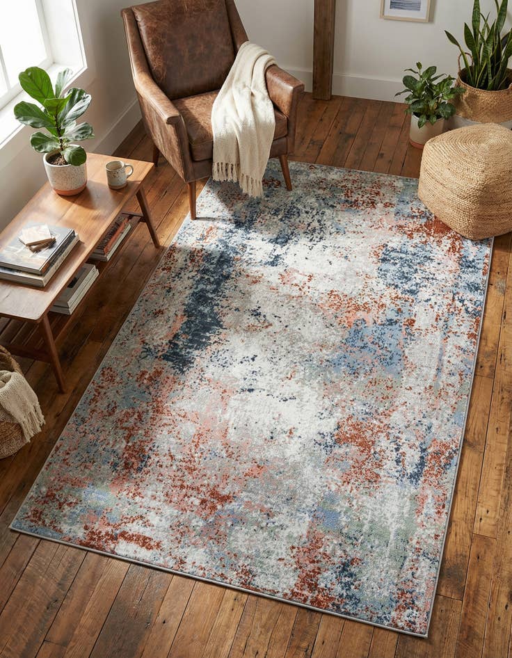 Detail image of 4' x 6' Kamala Washable Rug