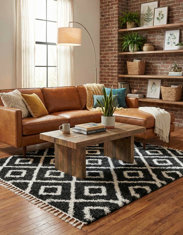 Detail image of 7' 10 x 10' Lagom Shag Rug