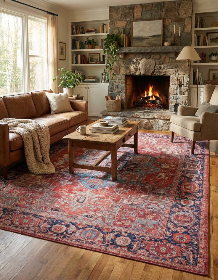 Detail image of 10' 6 x 13' Washable Maahru Rug