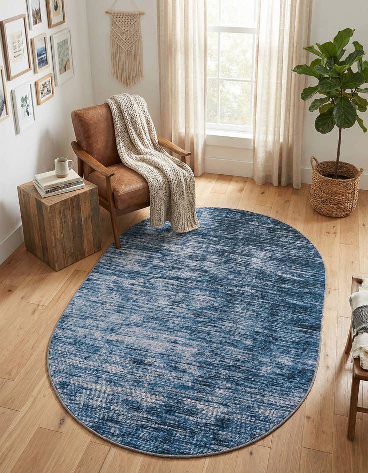 Detail image of 3' 6 x 5' 6 Asha Oval Rug
