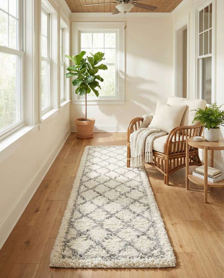 2' 7 x 10' Infinity Shag Runner Rug