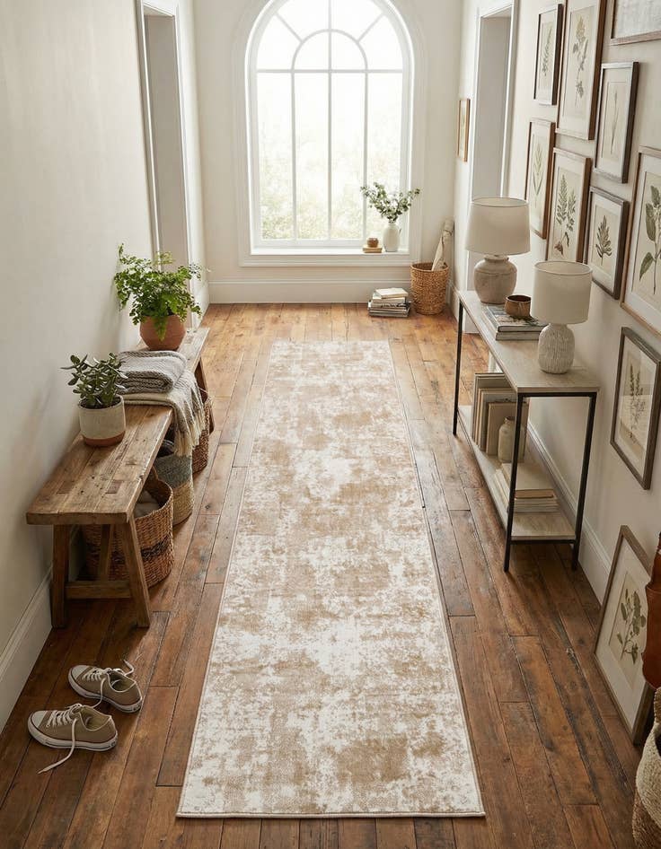 Detail image of 2' 7 x 12' Aurora Runner Rug