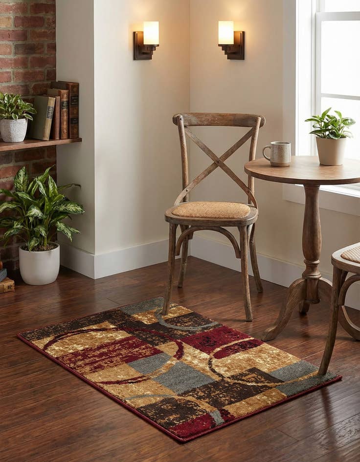 Detail image of 2' x 3' Coffee Shop Rug