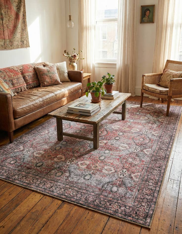 Detail image of 6' 1 x 9' Timeless Rug