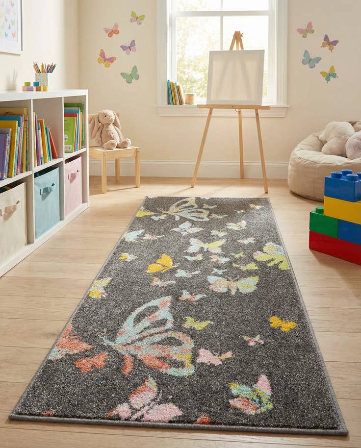 Detail image of 2' 2 x 5' Whimsy Kids Runner Rug