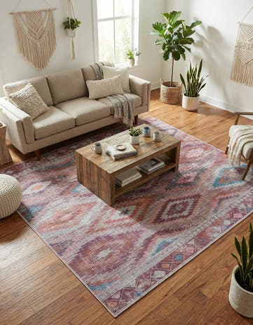 7' 10 x 7' 10 Washable Sisu Square Rug