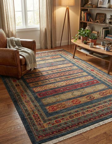 5' x 8' Kashkuli Gabbeh Rug