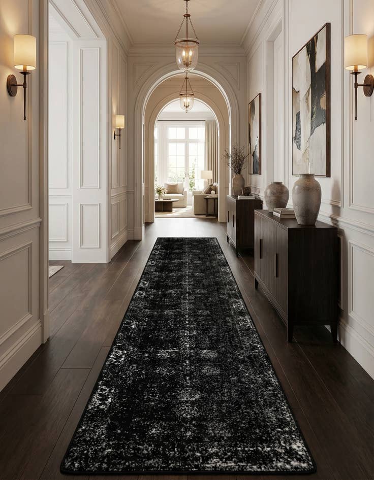 Detail image of 2' 7 x 18' Monaco Runner Rug