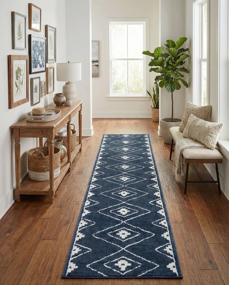 Detail image of 2' 7 x 10' Oslo Runner Rug