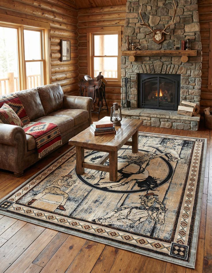 Detail image of 7' x 10' Pioneer Rug