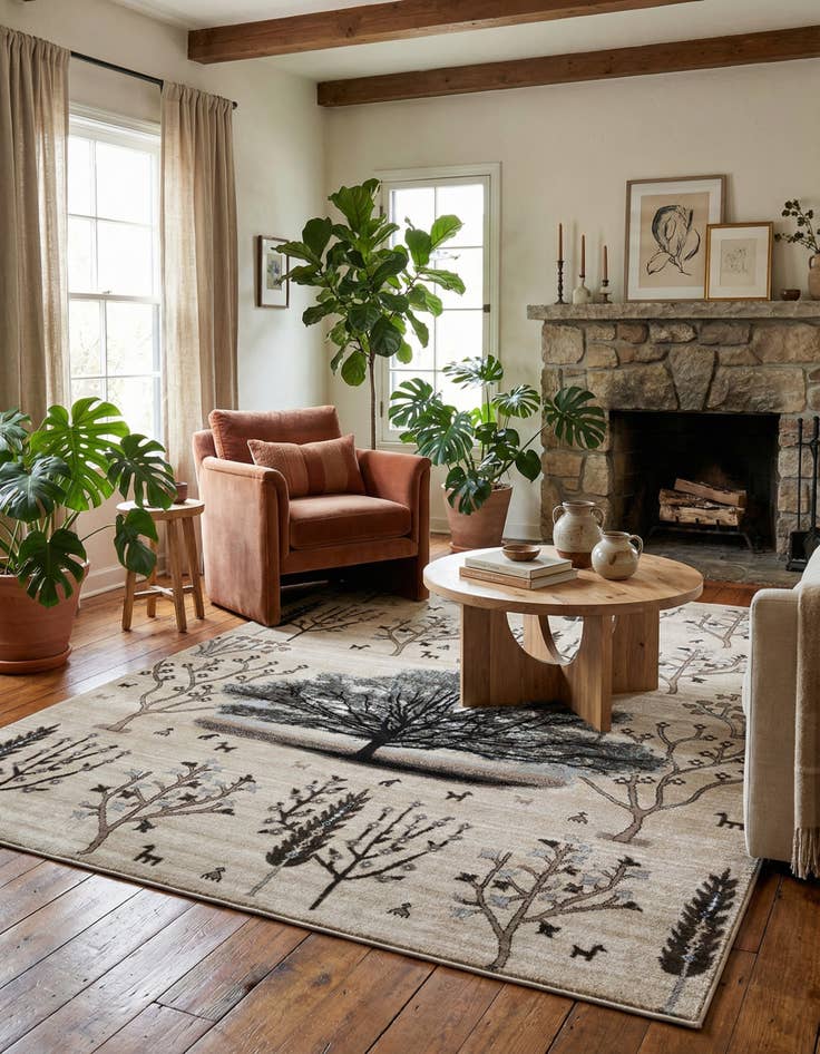 Detail image of 7' 10 x 10' Laguna Rug