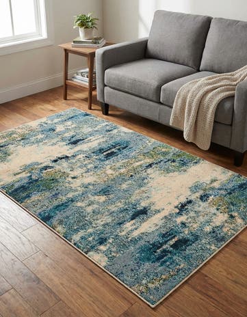 3' 3 x 5' 3 Washable Theia Rug