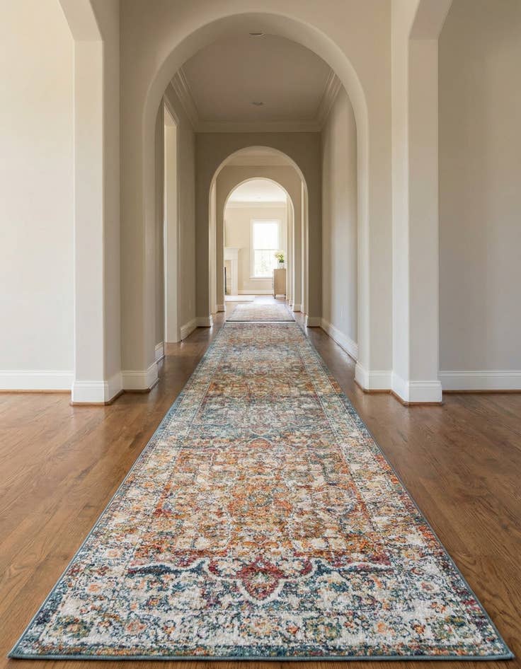 Detail image of 2' 7 x 16' 5 Isabella Runner Rug