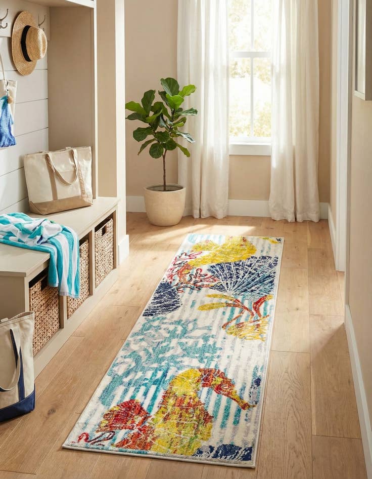 Detail image of 2' x 8' Ariel Runner Rug