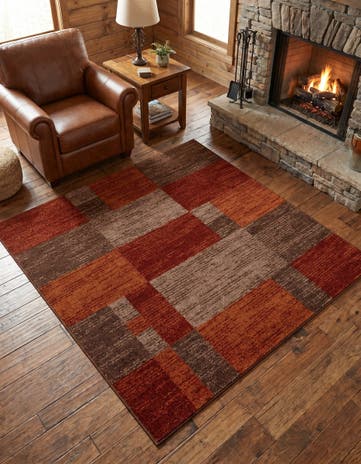5' 3 x 5' 3 Equinox Square Rug