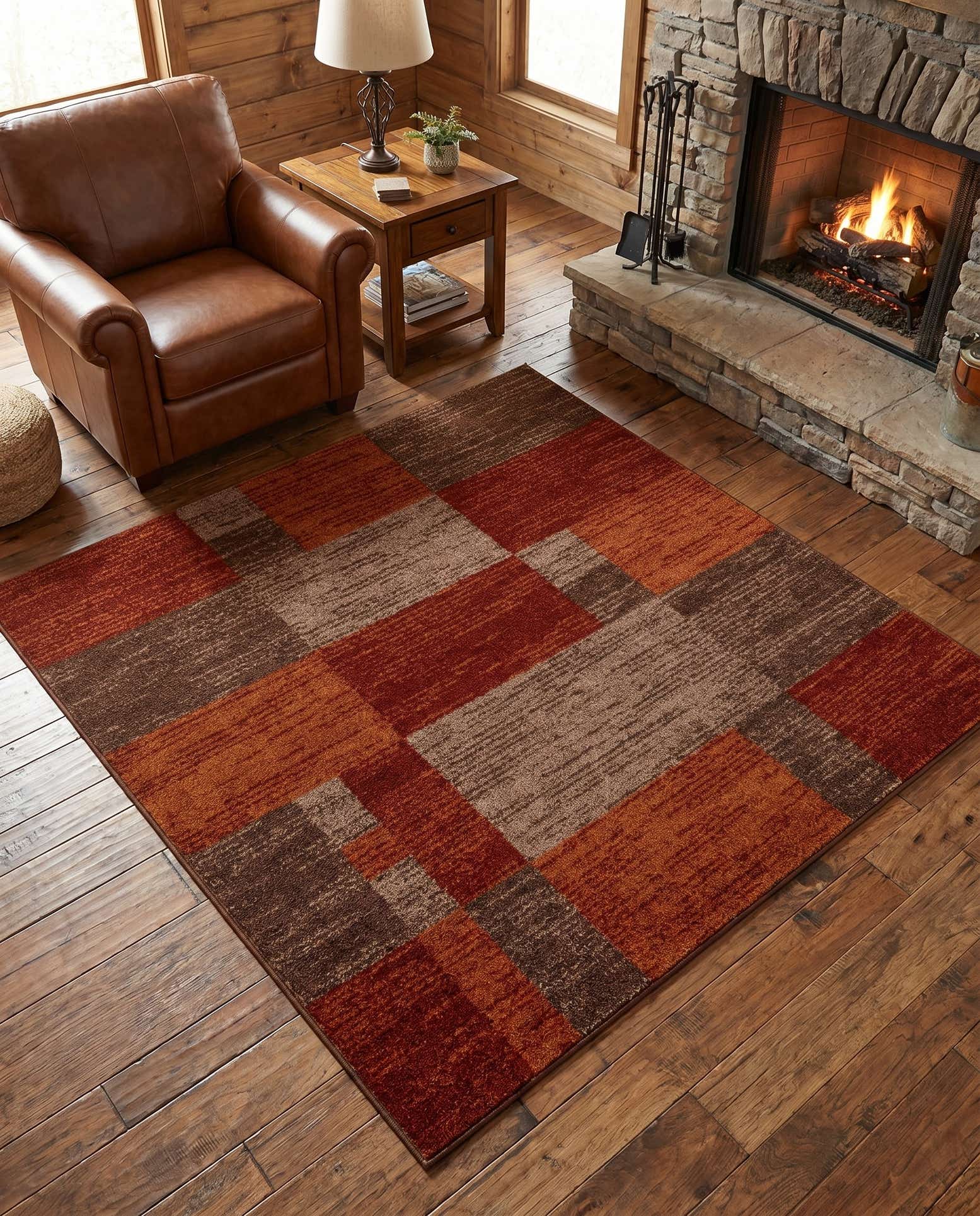 5' 3 x 5' 3 Equinox Square Rug