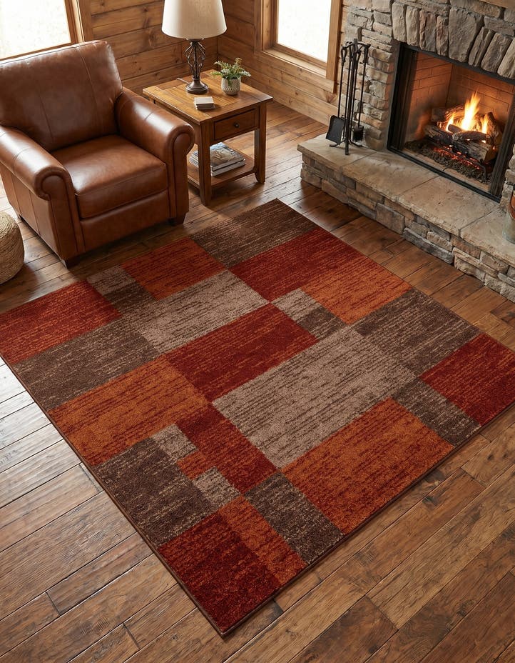 5' 3 x 5' 3 Equinox Square Rug
