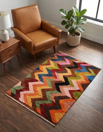 2' 9 x 3' 11 Hand Knotted Balouch Wool Rug