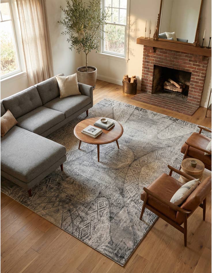 Detail image of 7' 10 x 10' Monte Carlo Rug