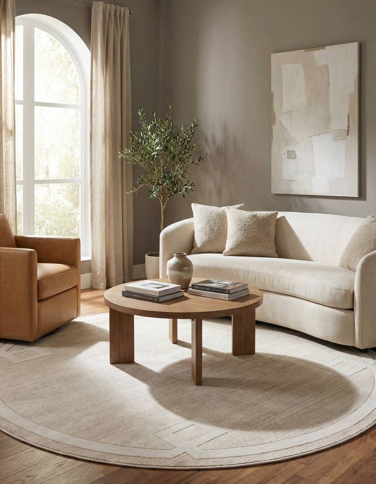 Detail image of 8' x 8' Uptown Lenox Hill Round Rug