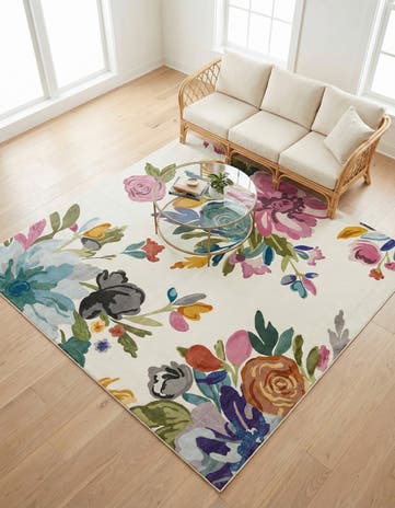 7' 10 x 7' 10 Blossom Square Rug