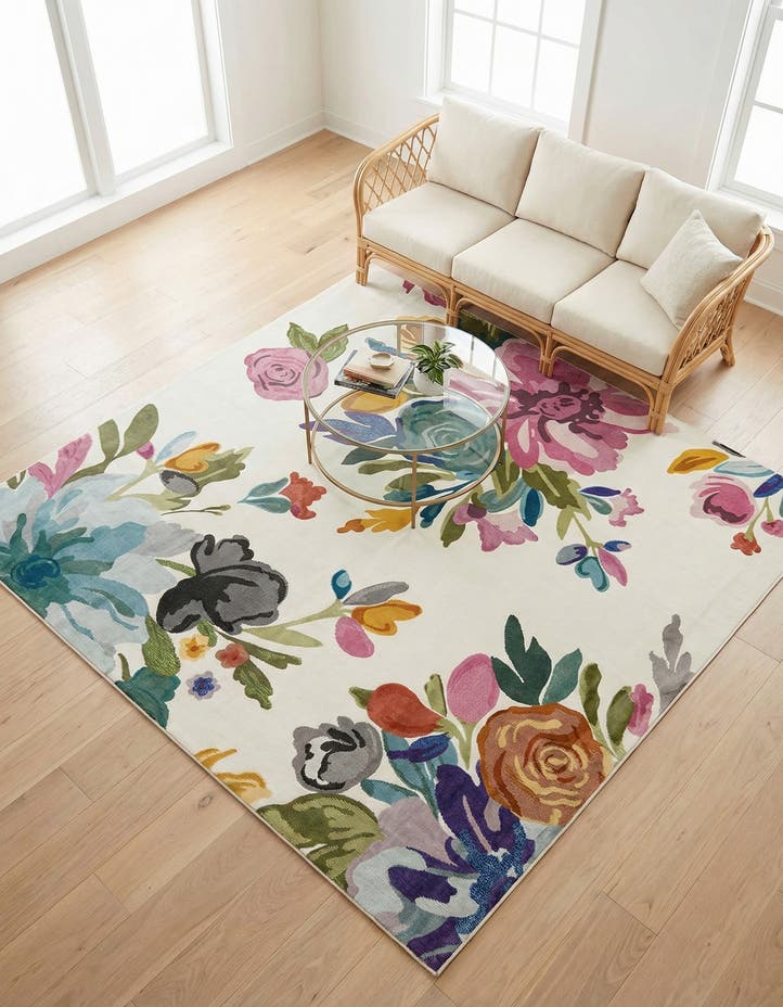 7' 10 x 7' 10 Blossom Square Rug