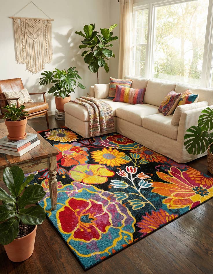 Detail image of 7' x 10' Tuscany Rug