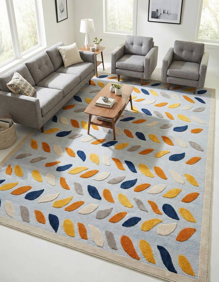 Detail image of 9' x 12' Washable Aruba Indoor / Outdoor Rug