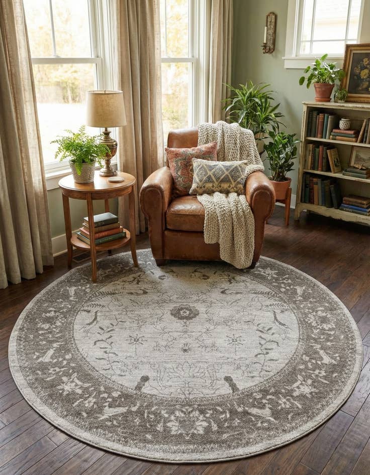 Detail image of 7' 10 x 7' 10 Vista Round Rug