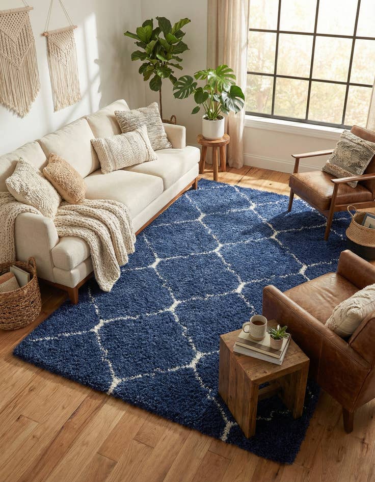 Detail image of 5' x 8' Marrakesh Shag Rug