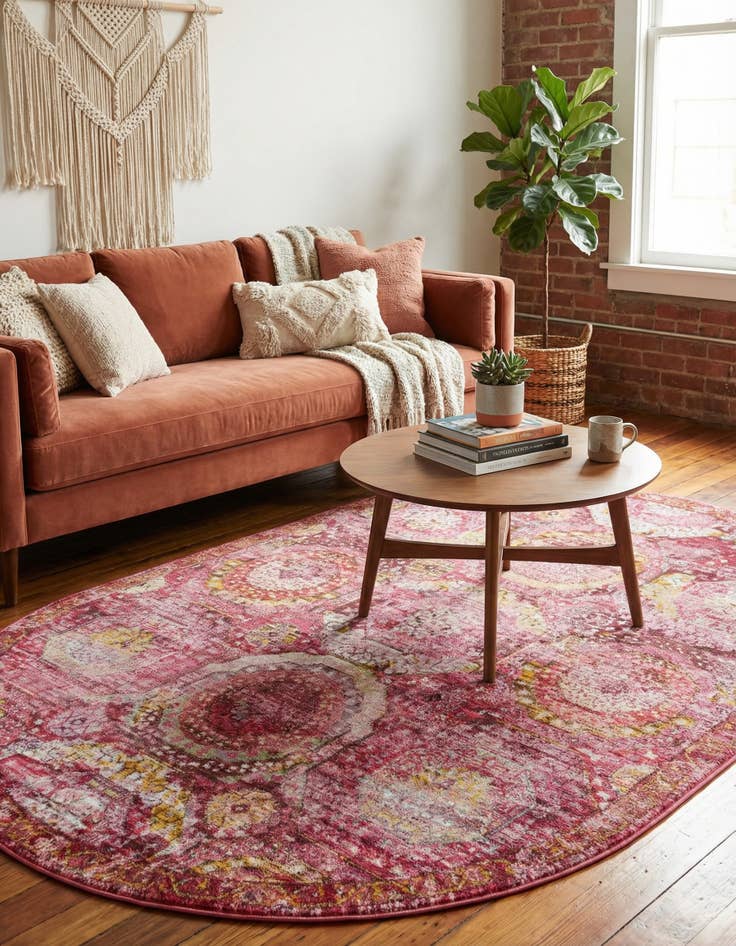 Detail image of 5' 5 x 8' Havana Oval Rug