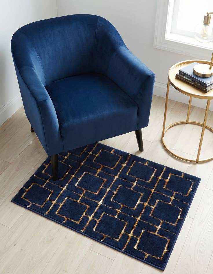 Detail image of 2' x 3' Marilyn Monroe&trade; Glam Deco Rug