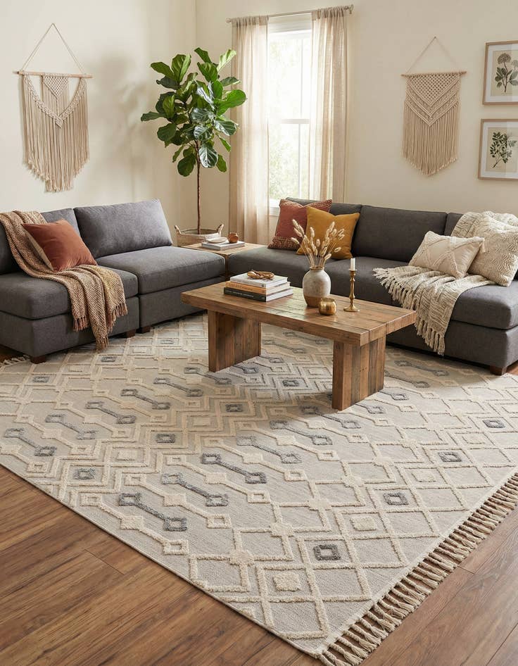 Detail image of 9' 10 x 9' 10 Arlo Square Rug