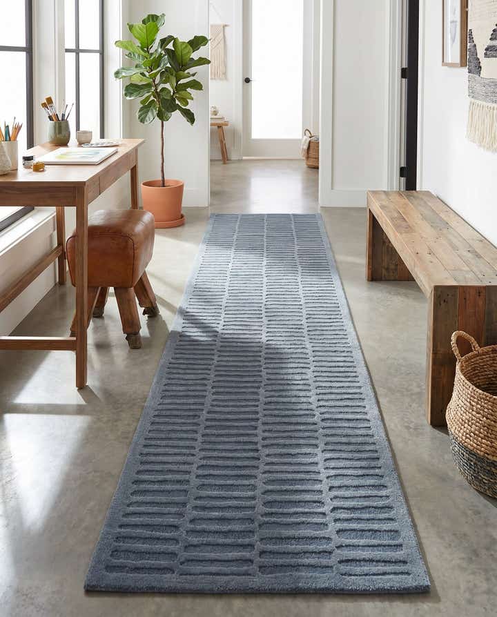 2' 7 x 12' Textura Designer Runner Rug