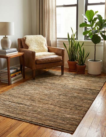 4' 2 x 6' 1 Hand Knotted Modern Ziegler Rug