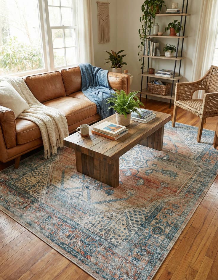 Detail image of 5' 3 x 8' Newport Rug