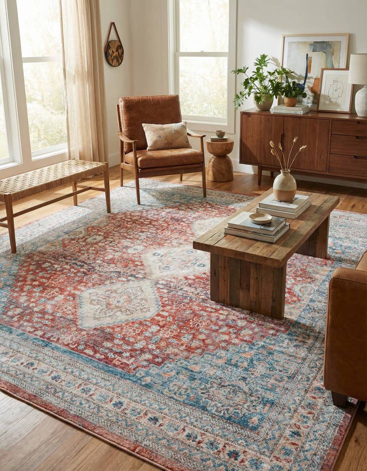 Detail image of 10' 2 x 10' 2 Newport Square Rug