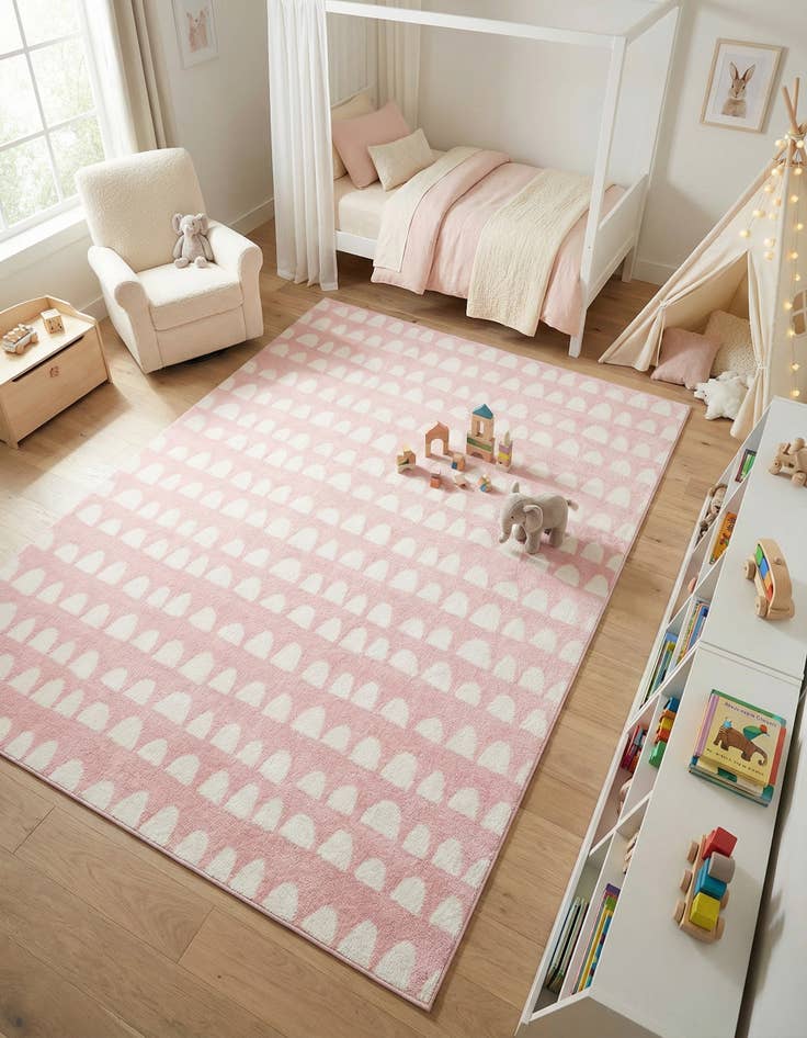 Detail image of 7' 10 x 10' Whimsy Kids Rug