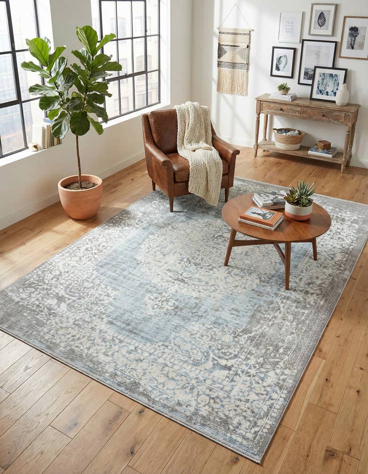 Detail image of 8' x 11' 4 New Vintage Rug